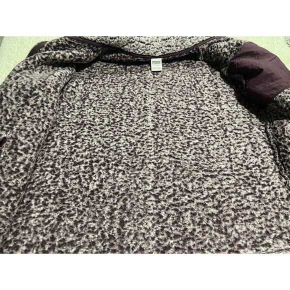 Victoria Secret PINK Sherpa Jacket Purple Small full zip 400846-2SQ ID36007333 - Picture 4 of 11